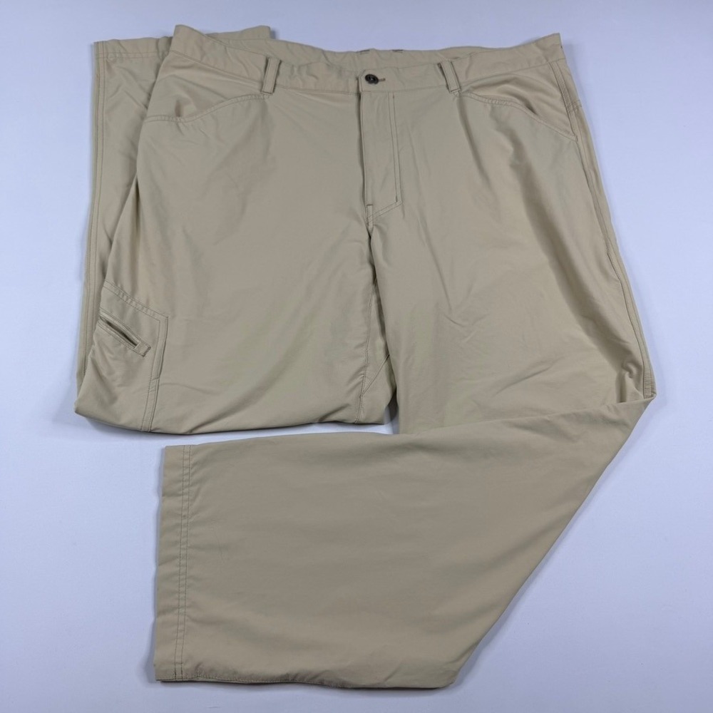 Patagonia Rock Craft Hiking Pants Mens 40x30 Tan Stretch Cargo Outdoor Straight